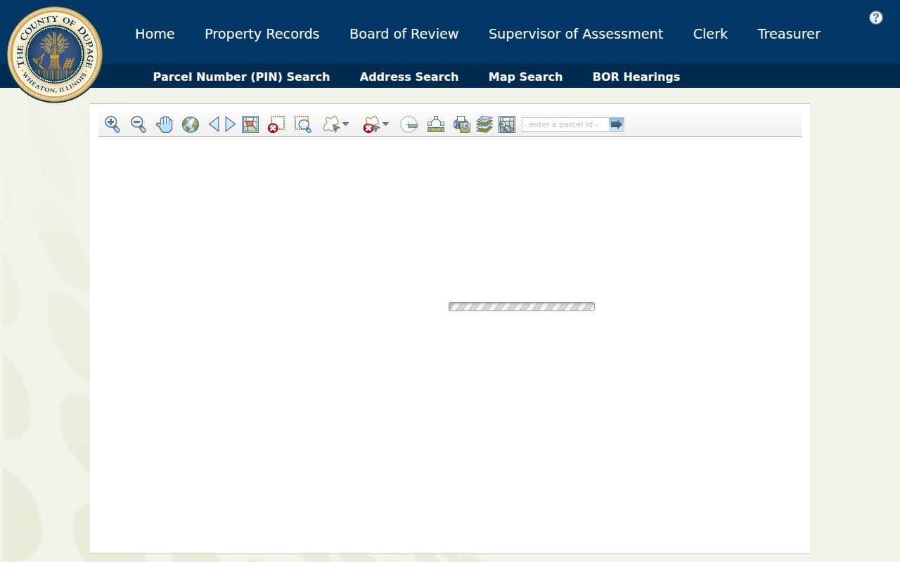 Lisle ZIP code directory mapped with DuPage parcels